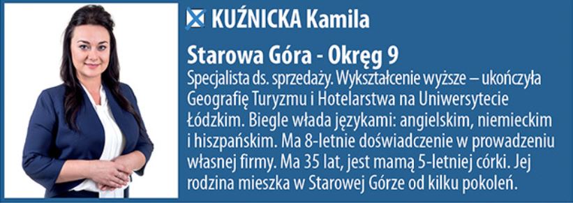 Radna Kamila Kuźnicka - nota biograficzna